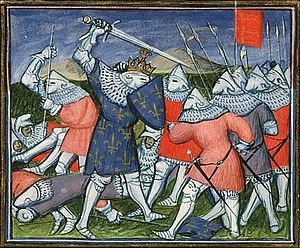 Battaglia di Poitiers nel 1356