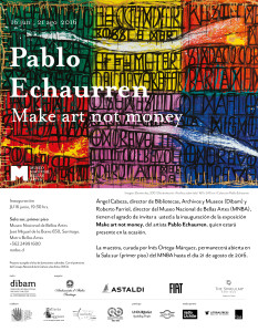 Pablo Echaurren Make Art not Money2 233x300